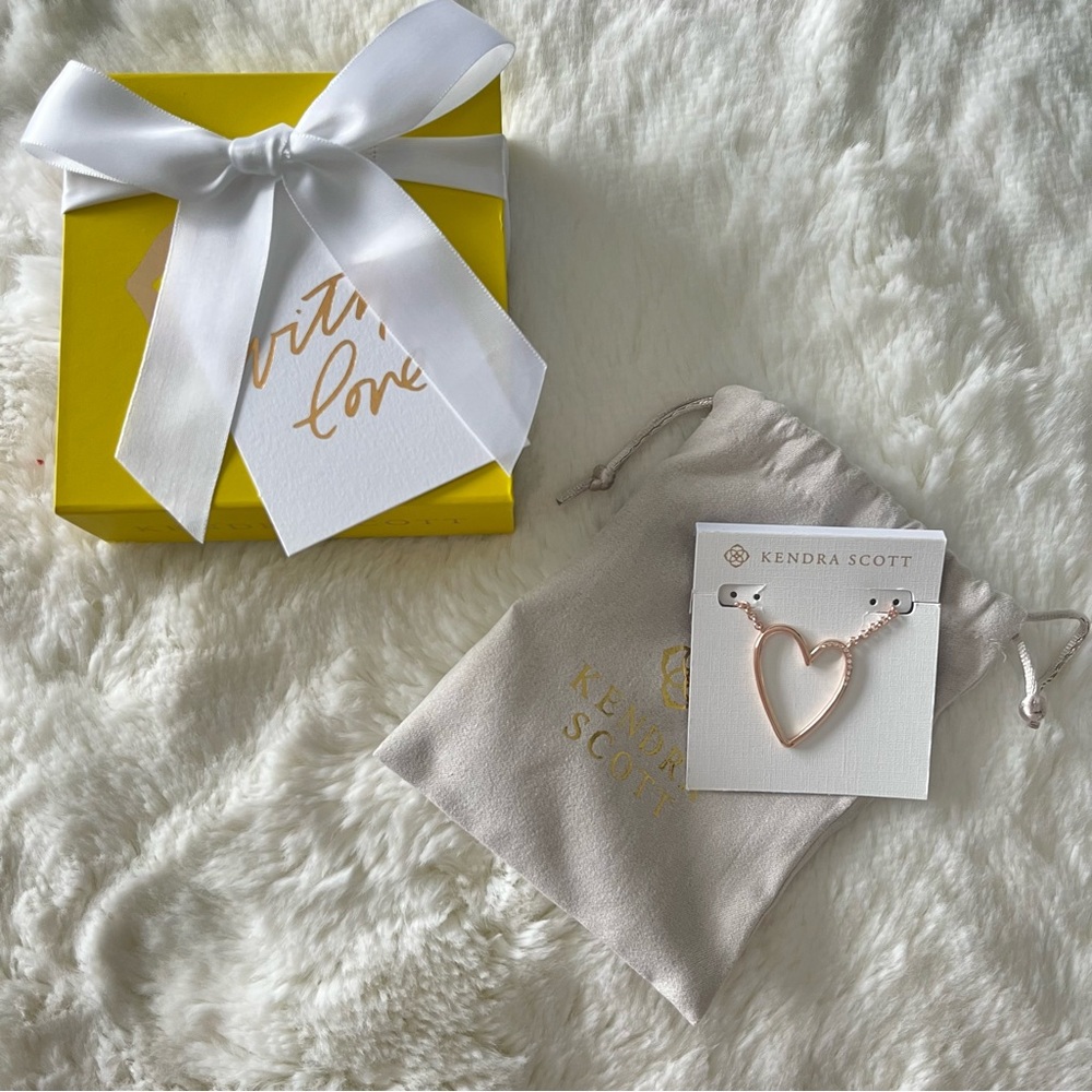 Kendra Scott Ansley Heart Necklace NWT